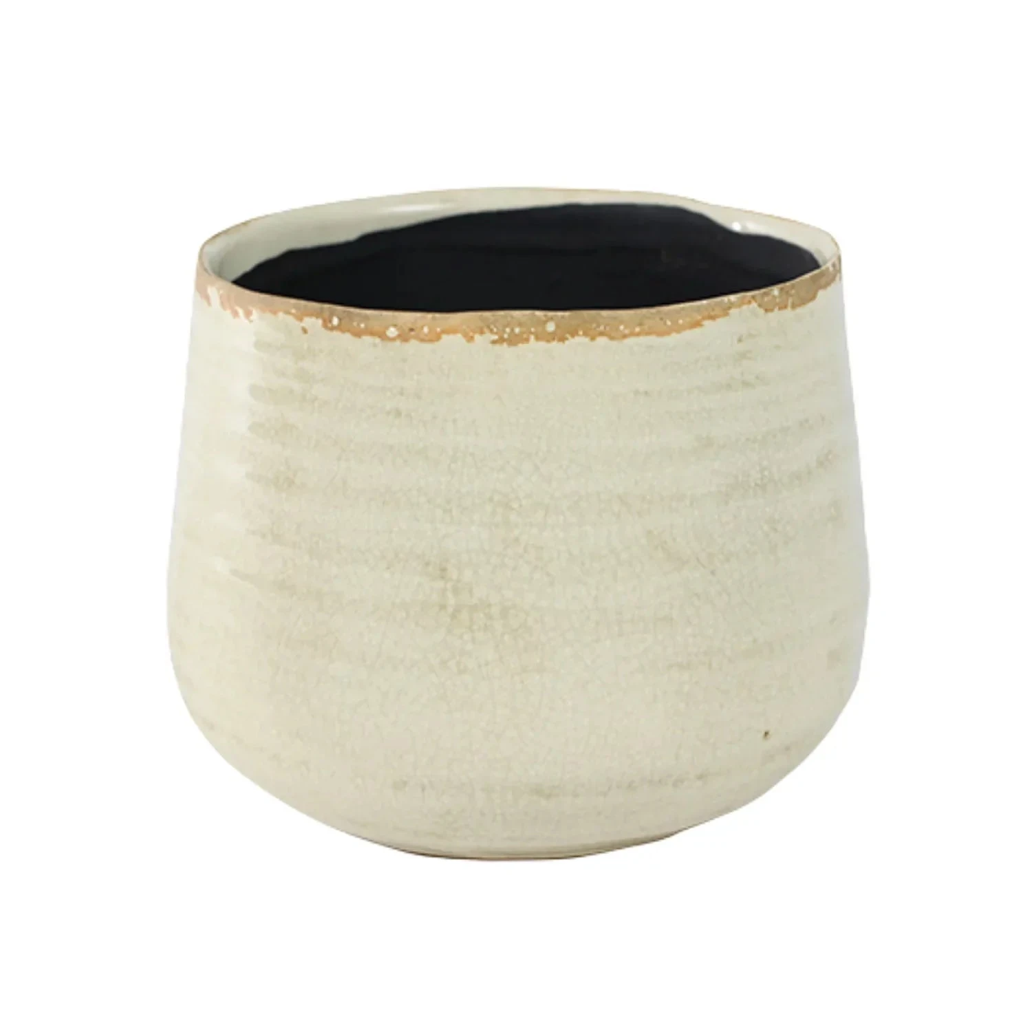 Como Cream Premium Glaze Planter (21cm Plant Pot) 3 Como Cream Premium Glaze Planter (21cm Plant Pot) - Image 3