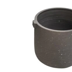 Slate Grey Stoneware Handle Planter (21cm Pot) -Happy House Plants Sale Store 8 53990402 664f 4b39 80f8 2588d27a1c75 jpg