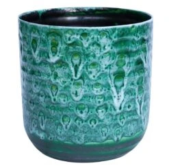 Reactive Glaze Planter | Ceramic Plant Pot | Emerald 18cm Plant Pot 6 Reactive Glaze Planter | Ceramic Plant Pot | Emerald 18cm Plant Pot -Happy House Plants Sale Store ERGP25 9 164a5d6a 3fb7 4aa5 bfc4 5997cd9d446b