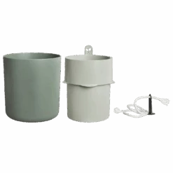 Bouncy Basil Grow Pot Leaf Green 17cm -Happy House Plants Sale Store bouncy basil leaf green s3 png