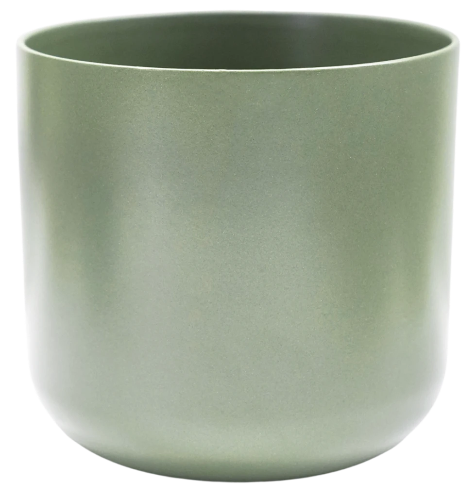Lisbon Designer Planter Sage Green 13cm 3 Lisbon Designer Planter Sage Green 13cm - Image 3
