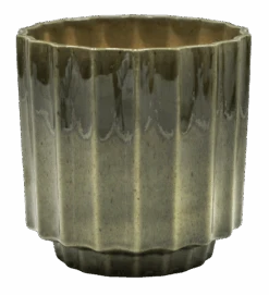 Lugano Scalloped Green Reactive Planter (16cm Plant Pot) -Happy House Plants Sale Store d LSGRP13 171f44f7 b0e8 48f5 bc8a f84cd64b9d67